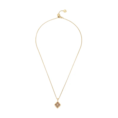 (Women) BUCCELLATI Opera Tulle Vintage Engraved Enamel Small Necklace for Women. JAUPEN014934