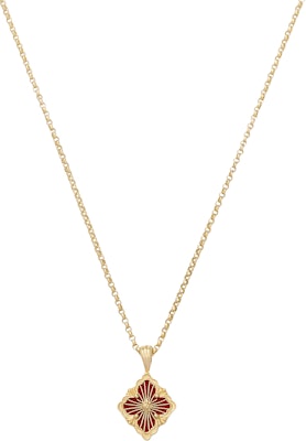 (W) BUCCELLATI Opera Tulle 復古雕花琺瑯小項鍊 女款 JAUPEN014934 Lookbook (W) BUCCELLATI Opera Tulle 復古雕花琺瑯小項鍊 女款 JAUPEN014934