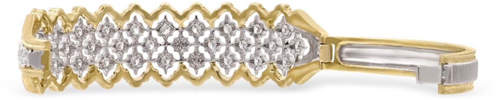 (W) BUCCELLATI ROMBI 鑽石18K金鏤空手鐲 - 金色. JAUBRA012616 Purchase (W) BUCCELLATI ROMBI 鑽石18K金鏤空手鐲 - 金色. JAUBRA012616