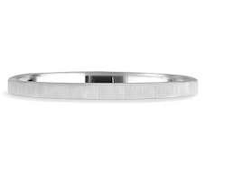 (Women) BUCCELLATI Silver Platinum Bangle Bracelet with Minimalist Design. JAUBRA006816 (Women) BUCCELLATI Silver Platinum Bangle Bracelet with Minimalist Design. JAUBRA006816