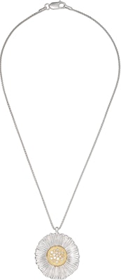 (W) BUCCELLATI 單朵雛菊項鍊- 銀, 鍍金, 925 純銀, 鑽石 JAGPEN012352 Order (W) BUCCELLATI 單朵雛菊項鍊- 銀, 鍍金, 925 純銀, 鑽石 JAGPEN012352