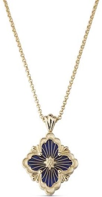 (W) BUCCELLATI Tulle系列大型18K金琺瑯項鍊女士專用。 JAUPENO17977 Order (W) BUCCELLATI Tulle系列大型18K金琺瑯項鍊女士專用。 JAUPENO17977