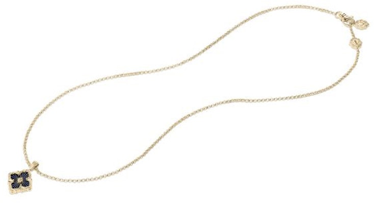 (W) BUCCELLATI Tulle系列大型18K金琺瑯項鍊女士專用。 JAUPENO17977 Lookbook (W) BUCCELLATI Tulle系列大型18K金琺瑯項鍊女士專用。 JAUPENO17977