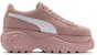 (W) Buffalo x Puma Suede Classic 'Pink' Kasut Wanita Trendy Warna Merah Jambu 368499-05