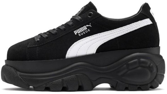 (W) バッファロー×プーマ スウェード プラットフォーム ブラック 368499-02 Buy (W) バッファロー×プーマ スウェード プラットフォーム ブラック 368499-02