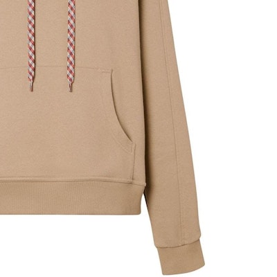 (Women) Burberry Beige Alphabet Print Hooded Pullover Sweatshirt 80208321 Details for (Women) Burberry Beige Alphabet Print Hooded Pullover Sweatshirt 80208321