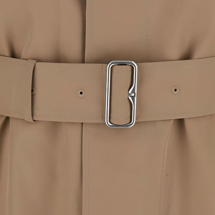 (Women) Burberry  Beige Belted Long Sleeve Trench Coat with Buttoned Collar. 80978331 圖 6
