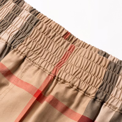 (W) 博柏利 米色格纹休闲短裤 80710911 Sizing (W) 博柏利 米色格纹休闲短裤 80710911