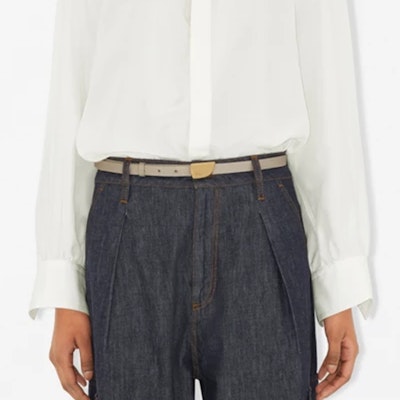 (W) バーバリー ベージュ ゴールドプレート カーフスキン ロゴ入りバックルベルト 1.5CM 80933931 Shop (W) バーバリー ベージュ ゴールドプレート カーフスキン ロゴ入りバックルベルト 1.5CM 80933931