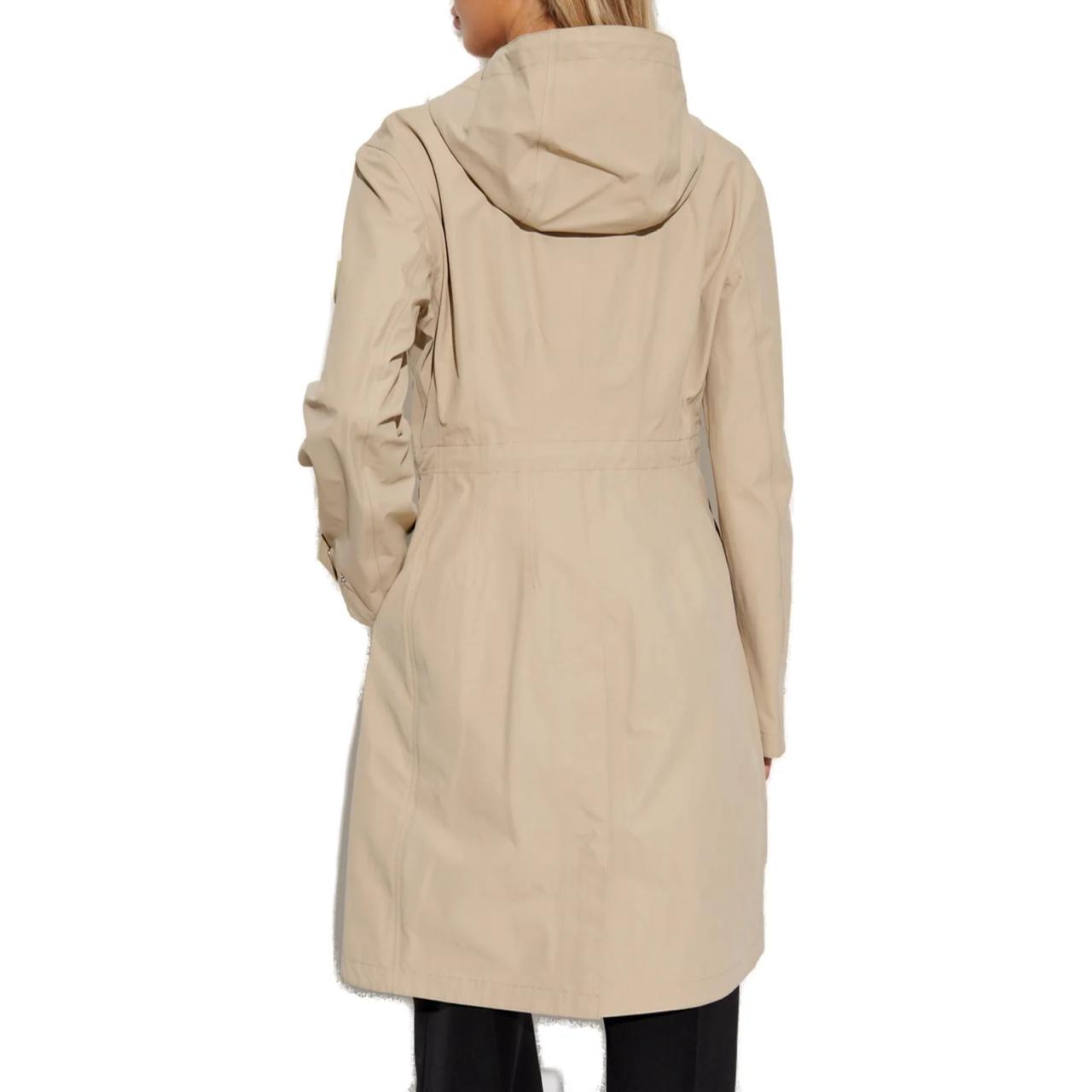 Shop (W) Abrigo Trench Burberry Beige con Capucha, Cinturón y Mangas Largas. 80916221