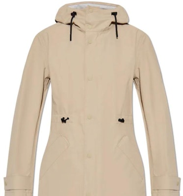 (W) Abrigo Trench Burberry Beige con Capucha, Cinturón y Mangas Largas. 80916221 Details for (W) Abrigo Trench Burberry Beige con Capucha, Cinturón y Mangas Largas. 80916221