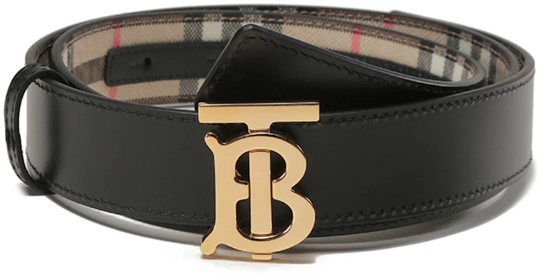 (W) Burberry Ikat Pinggang Kulit Beige dengan Logo Plaque Buckle - Lebar 3cm 8052482 Shop (W) Burberry Ikat Pinggang Kulit Beige dengan Logo Plaque Buckle - Lebar 3cm 8052482