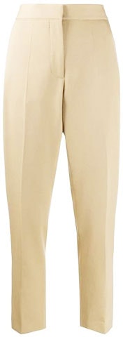 women-burberry-beige-loose-fit-pleated-casual-pants-45626751