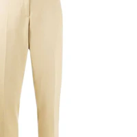 Sizing (W) Burberry 米色寬鬆版百褶休閒長褲. 45626751