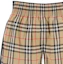 Details for (Women) Burberry Beige Plaid Mid-Rise Relaxed Fit Elastic Shorts 80831471