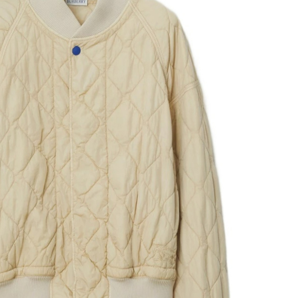 Cheap (W) 버버리 베이지 퀼팅 싱글 브레스티드 코튼 재킷. 80811181