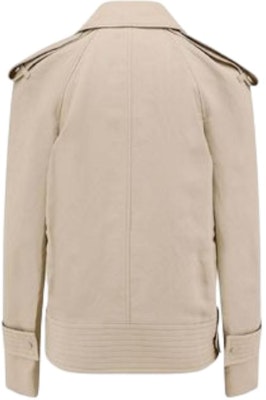 (W) Abrigo Beige de Burberry de Manga Larga con Botonadura Simple. 80873491 Lookbook (W) Abrigo Beige de Burberry de Manga Larga con Botonadura Simple. 80873491