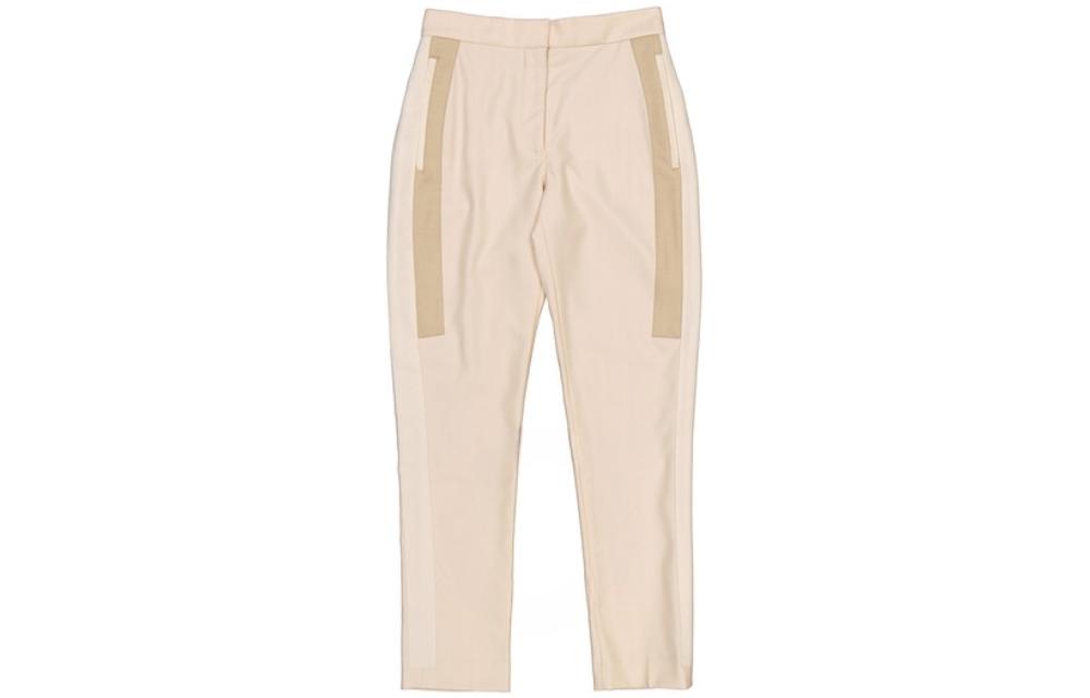 (Women) Burberry  Beige Zip-Straight Cropped Casual Pants. 45626581 圖 2