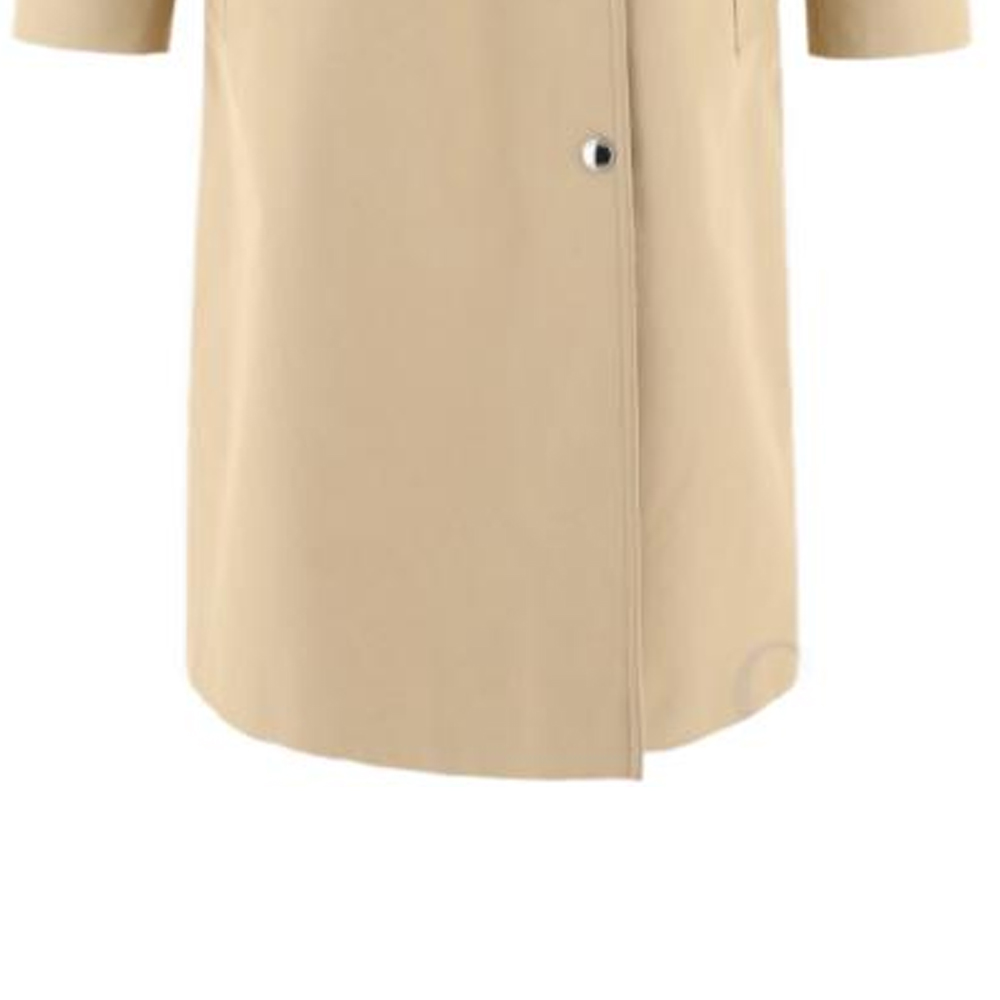 (Women) Burberry  Belted Trench Coat Khaki - Classic Mid-Length Outerwear 80658021 圖 6