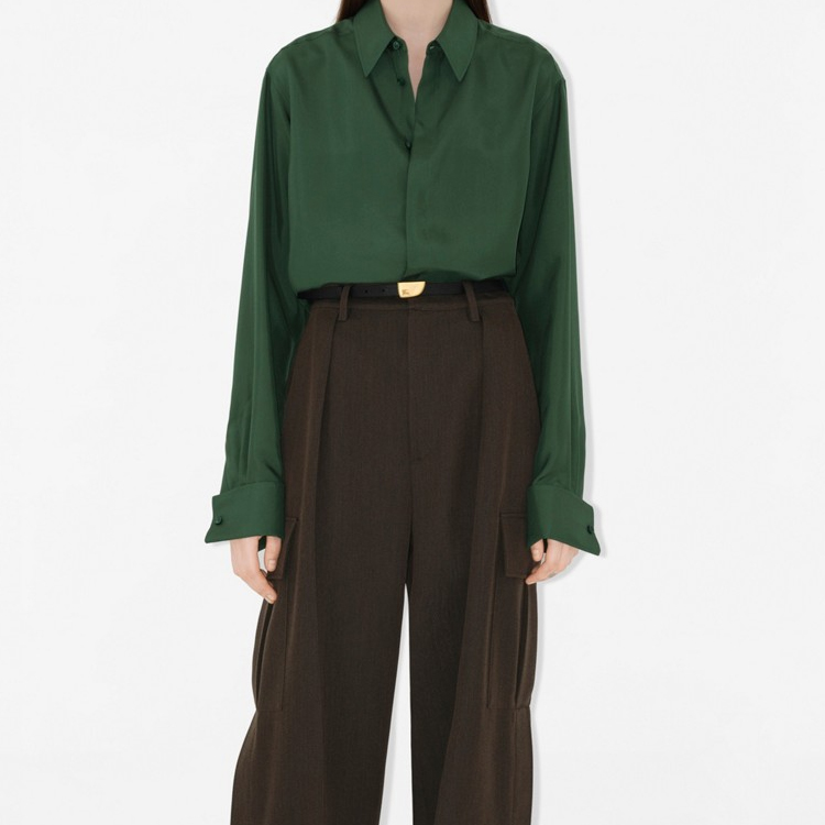 Shop (W) バーバリー ブラック カーフスキン レザー ロゴ ベルト 幅1.5CM 80933901