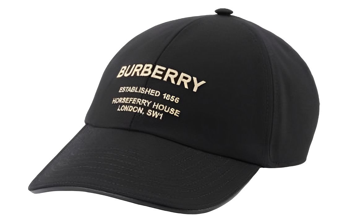 Order (Women) Burberry  Black Cap with Letter Logo Design. 80680341