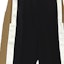 Shop (Women) Burberry Black Colorblock Stripe Zip Casual Pants 45626111