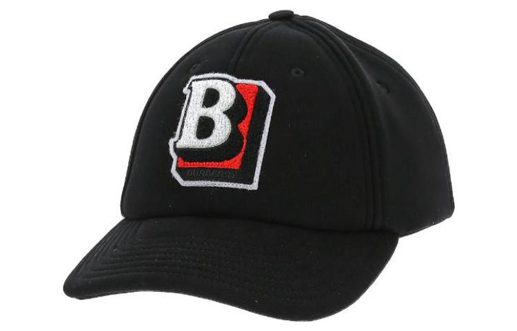 (Women) Burberry  Black Cotton Cap with Logo Design 80487301