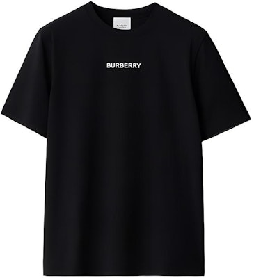 (Women) Burberry Black Crew Neck Regular Fit T-Shirt SS24 80843821 Order (Women) Burberry Black Crew Neck Regular Fit T-Shirt SS24 80843821