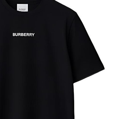 (Women) Burberry Black Crew Neck Regular Fit T-Shirt SS24 80843821 Purchase (Women) Burberry Black Crew Neck Regular Fit T-Shirt SS24 80843821