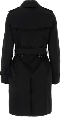 (Women) Burberry Black Double-Breasted Mid-Length Trench Coat. 80794091 Lookbook (Women) Burberry Black Double-Breasted Mid-Length Trench Coat. 80794091