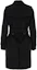 Lookbook (Women) Burberry Black Double-Breasted Mid-Length Trench Coat. 80794091