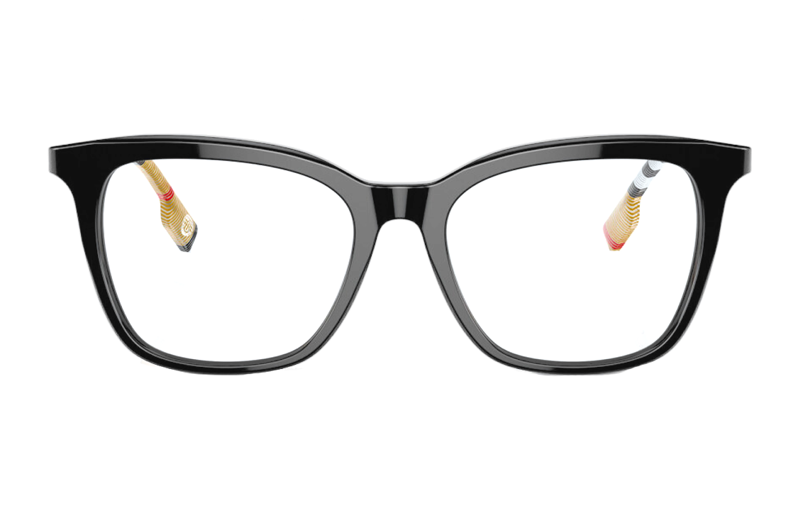 Lookbook (W) Cermin Mata Hitam Burberry Irregular dengan Logo di Pemegang. BE23903853