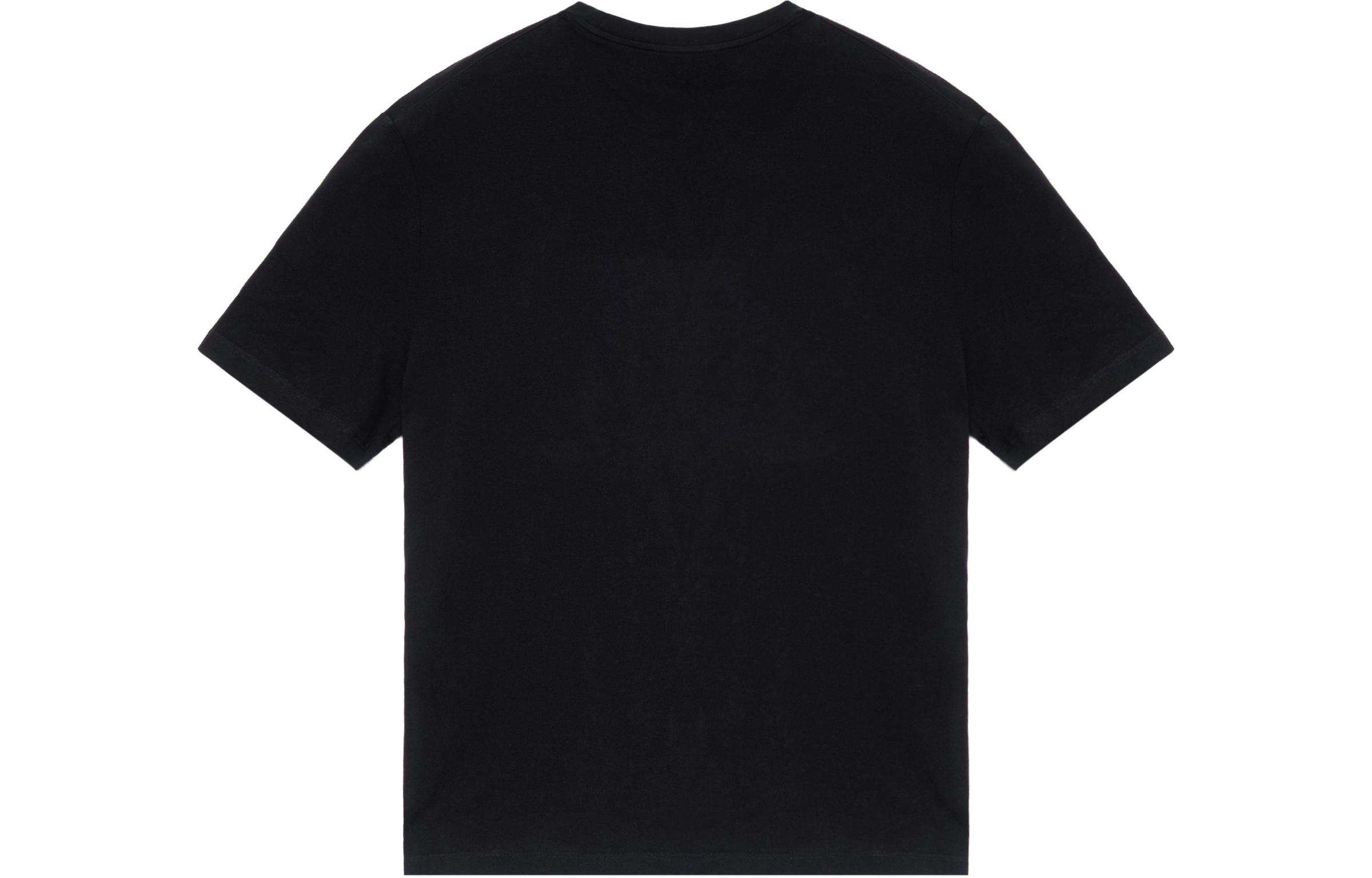 (Women) Burberry  Black Letter Print Crew Neck Casual T-Shirt. 80669391 圖 3