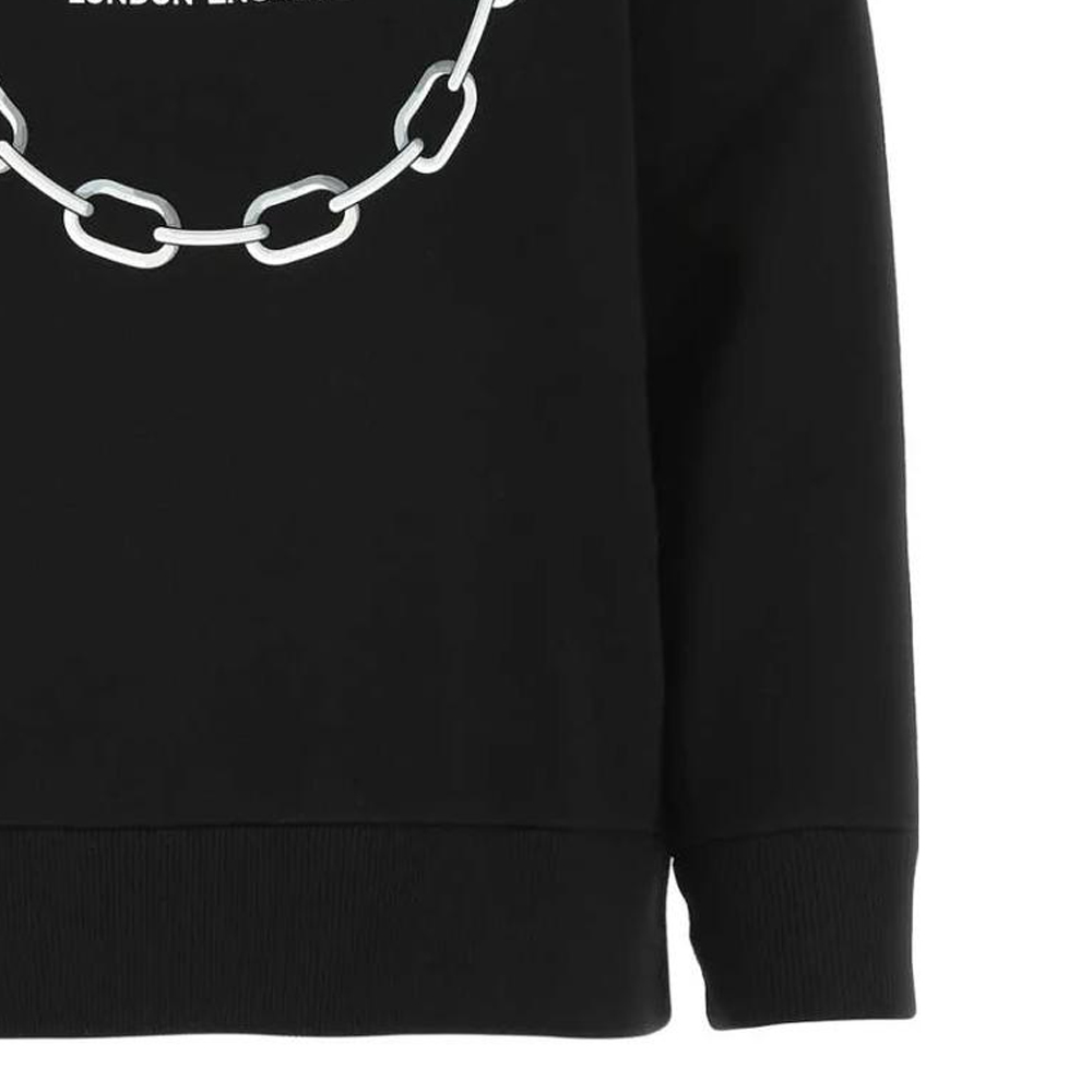 (Women) Burberry  Black Letter Print Crewneck Long-Sleeve Sweatshirt. 8063239 圖 6