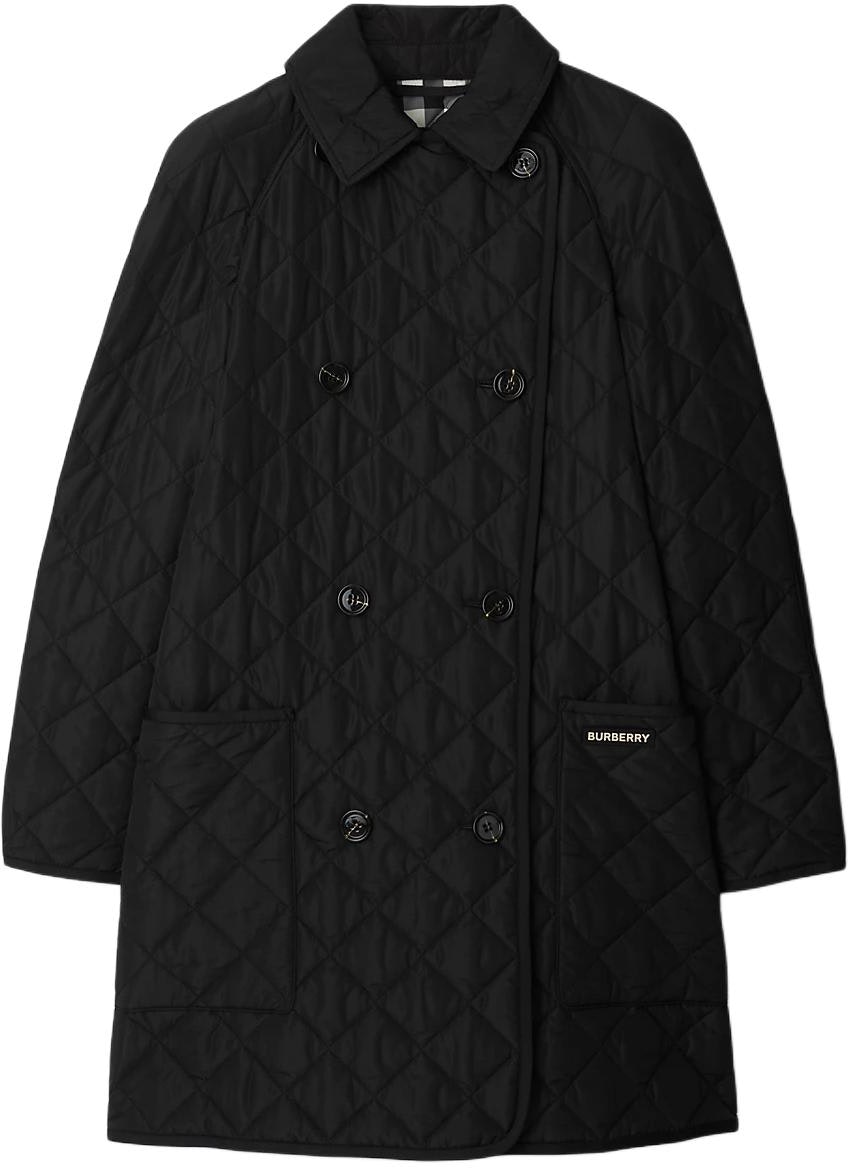 women-burberry-black-letter-print-double-breasted-mid-length-cotton-jacket-80841991