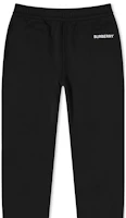 Cheap (Women) Burberry Black Logo Embroidered Knit Jogger Sweatpants. 80572891