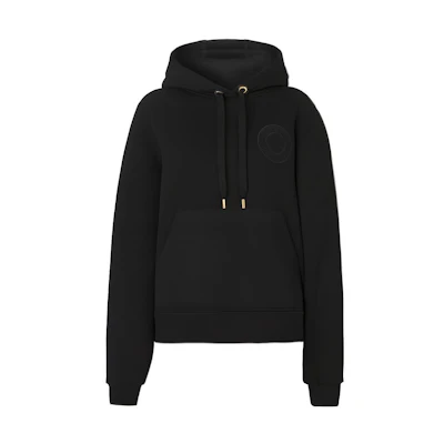 (Women) Burberry Black Logo Hoodie - SS22 Edition. 80489811