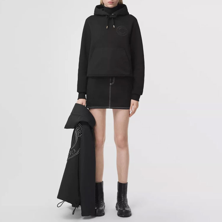 (Women) Burberry  Black Logo Hoodie - SS22 Edition. 80489811 圖 3