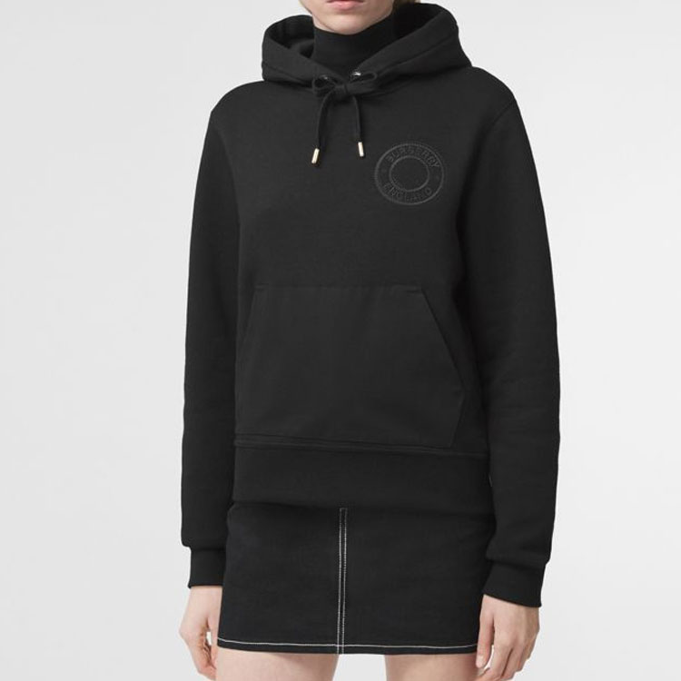 (Women) Burberry  Black Logo Hoodie - SS22 Edition. 80489811 圖 4