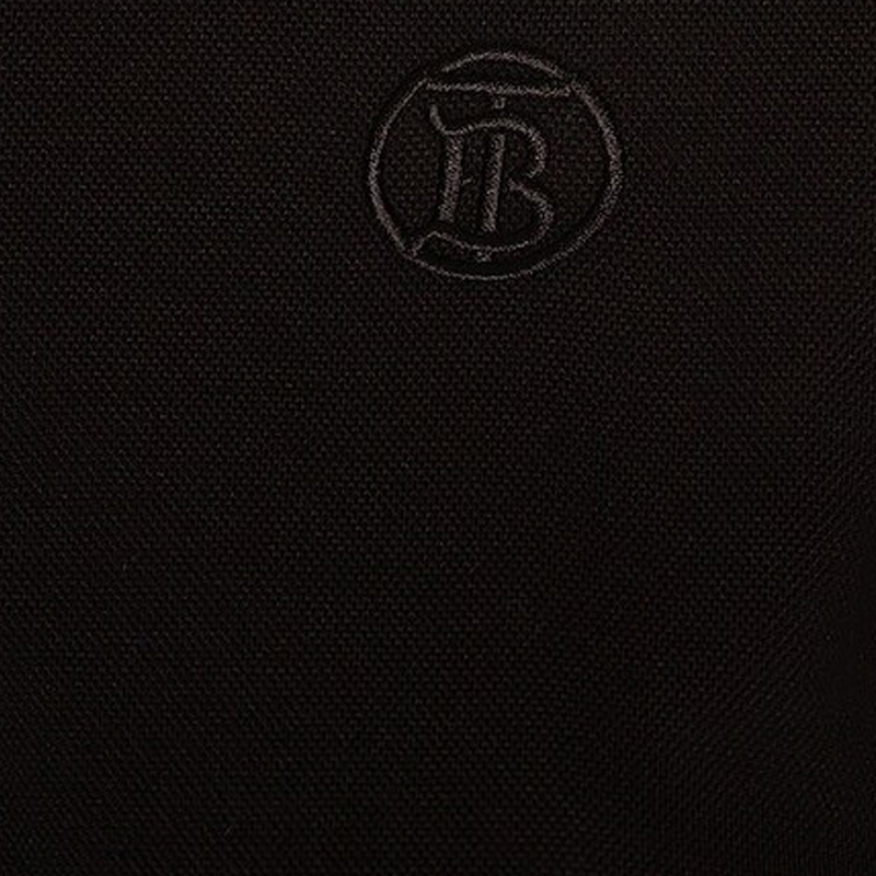 Lookbook (W) 博柏利 黑色纯色刺绣标志POLO衫 80652271