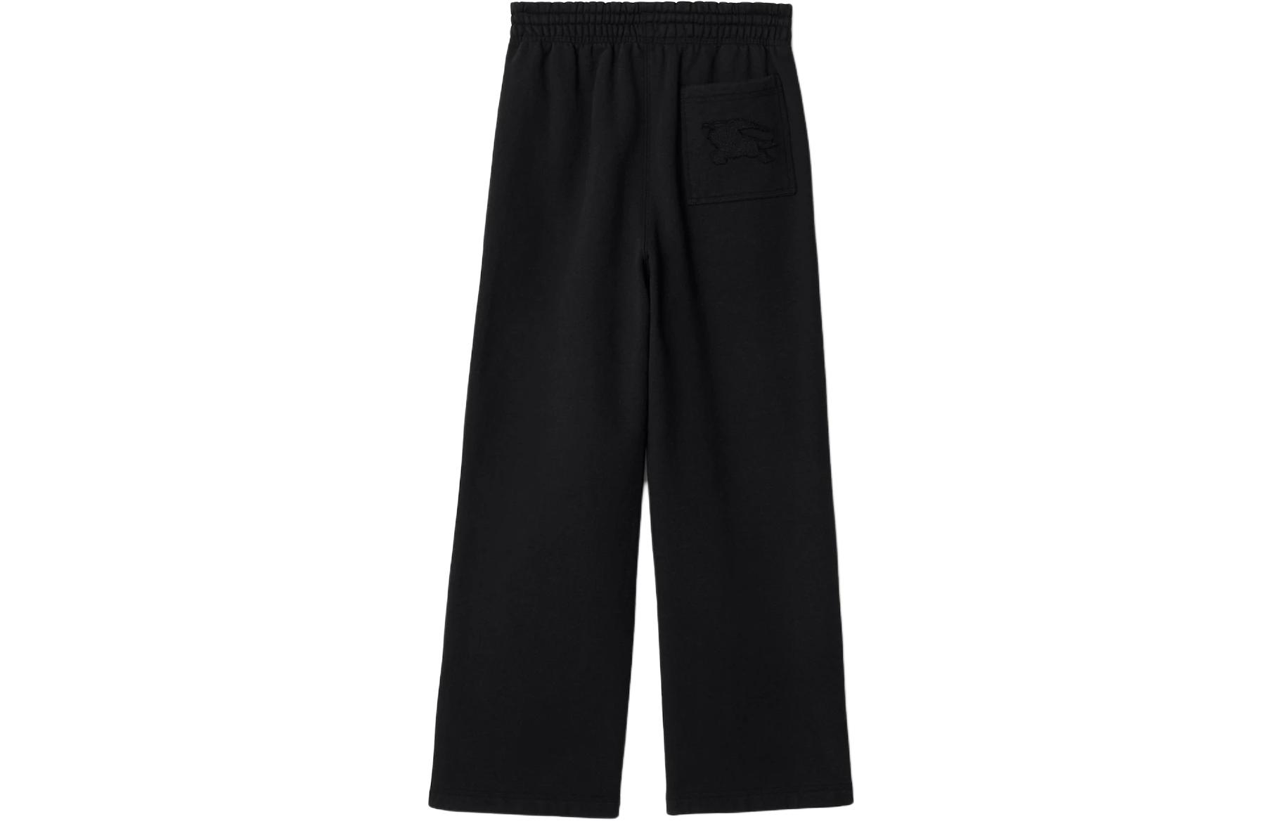 Lookbook (W) Burberry Jogger Hitam Santai dengan Logo Equestrian Knight. 80873931