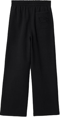 (W) Burberry Jogger Hitam Santai dengan Logo Equestrian Knight. 80873931 Lookbook (W) Burberry Jogger Hitam Santai dengan Logo Equestrian Knight. 80873931