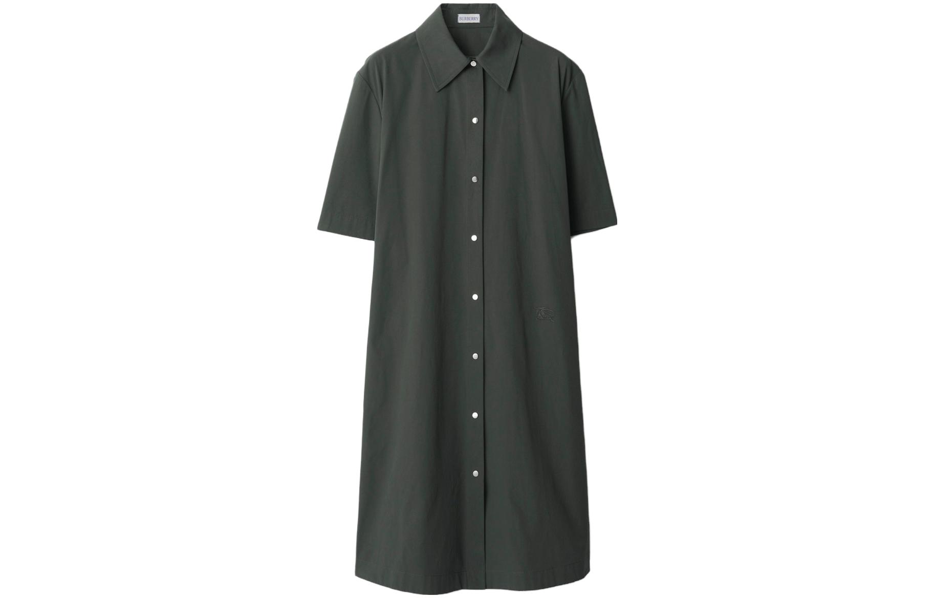 Order (W) Vestido Casual Deportivo de Manga Corta Negro de Burberry 80835521