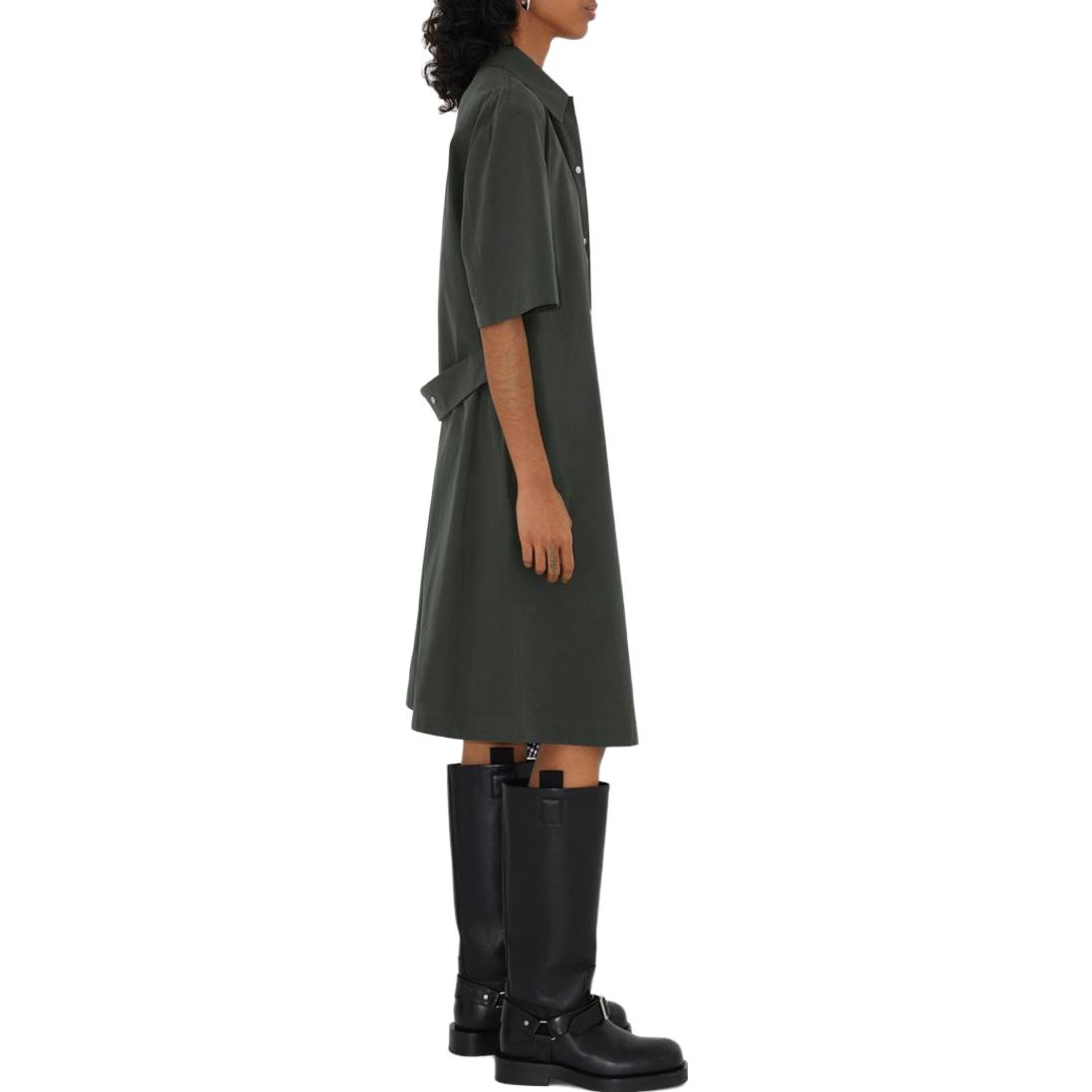 Details for (W) Vestido Casual Deportivo de Manga Corta Negro de Burberry 80835521