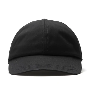 (Women) Burberry Black Solid Color Polyester Cotton Baseball Cap. 80835241