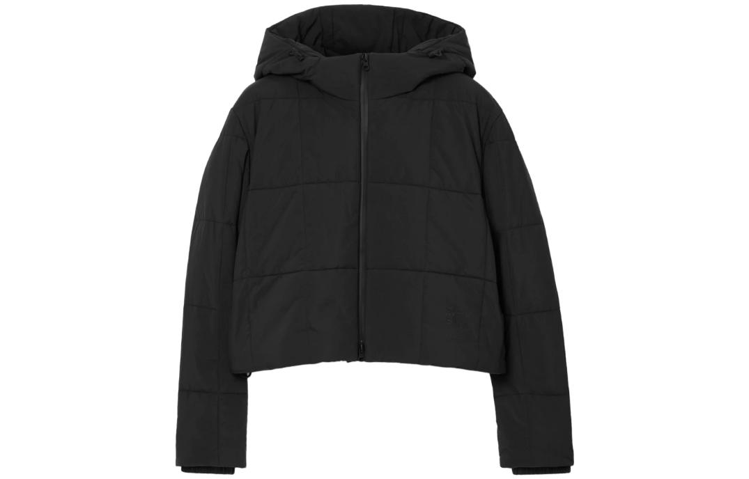 (Women) Burberry  Black Solid Color Short Zip-Up Jacket 80740831 圖 2