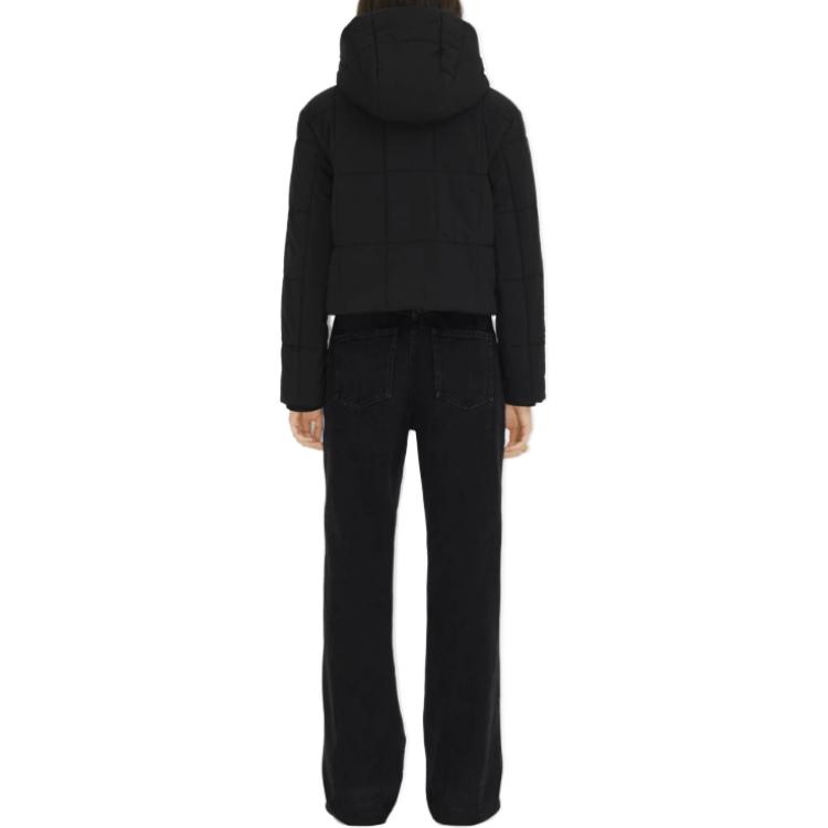 (Women) Burberry  Black Solid Color Short Zip-Up Jacket 80740831 圖 4