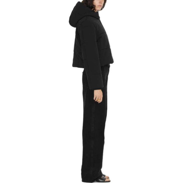 (Women) Burberry  Black Solid Color Short Zip-Up Jacket 80740831 圖 5