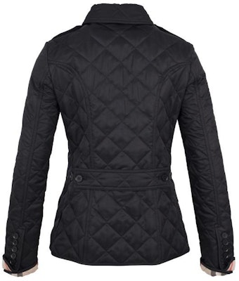 (W) 버버리 블랙 솔리드 코튼 자켓 턴다운 칼라 롱 슬리브 80658711 Lookbook (W) 버버리 블랙 솔리드 코튼 자켓 턴다운 칼라 롱 슬리브 80658711