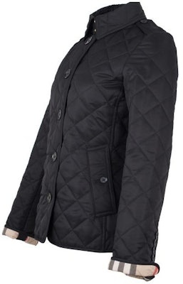 (W) 버버리 블랙 솔리드 코튼 자켓 턴다운 칼라 롱 슬리브 80658711 Shop (W) 버버리 블랙 솔리드 코튼 자켓 턴다운 칼라 롱 슬리브 80658711